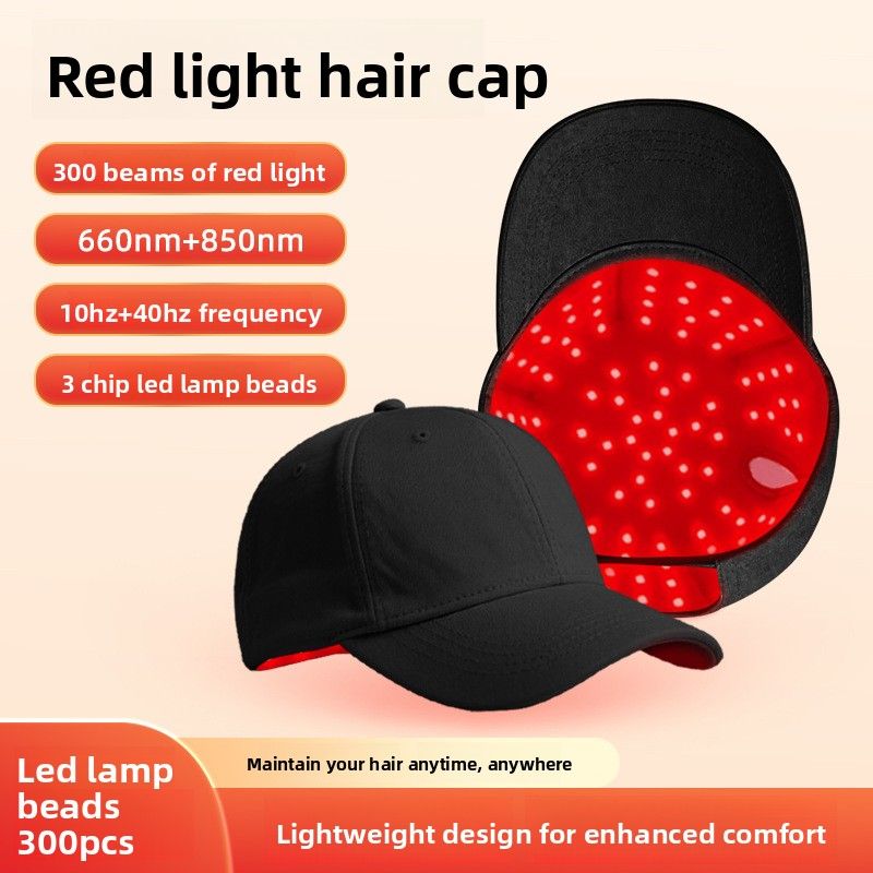 Red Light Hair Care Cap