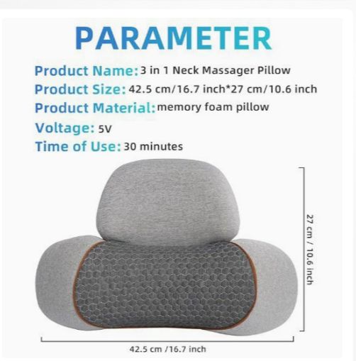 Sleep Hot Compress Cervical Pillow
